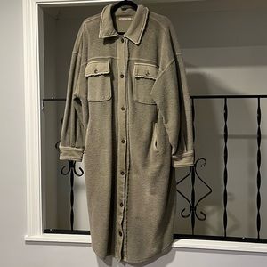 Free People Long Ruby Jacket